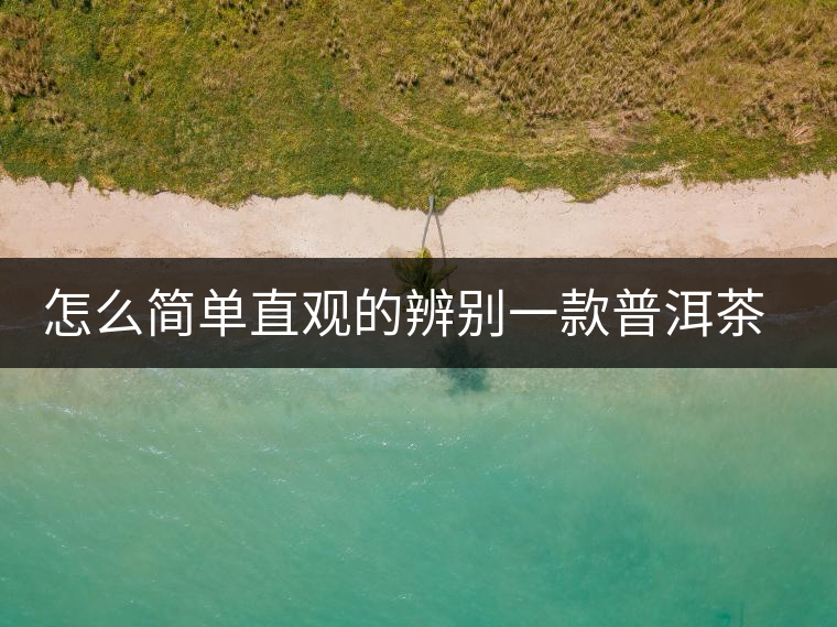 怎么簡單直觀的辨別一款普洱茶的優(yōu)劣？