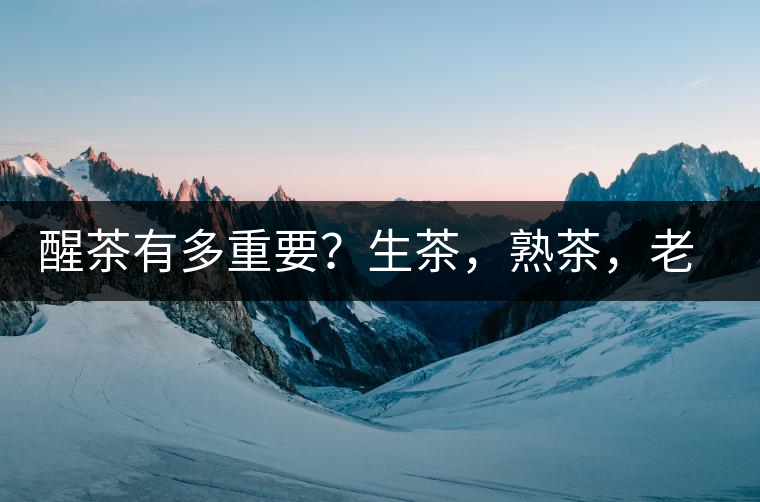 醒茶有多重要？生茶，熟茶，老茶，不同年份的普洱茶怎么醒茶？