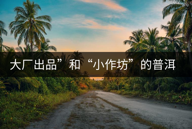 大廠出品”和“小作坊”的普洱茶，哪個(gè)更值得購買？