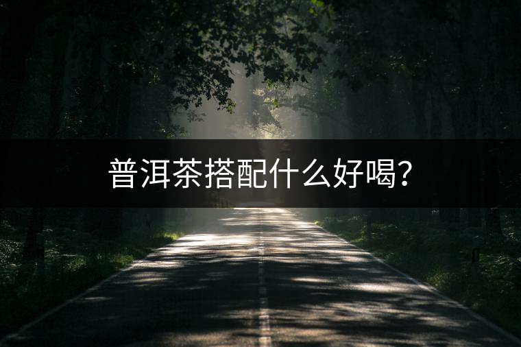 普洱茶搭配什么好喝？