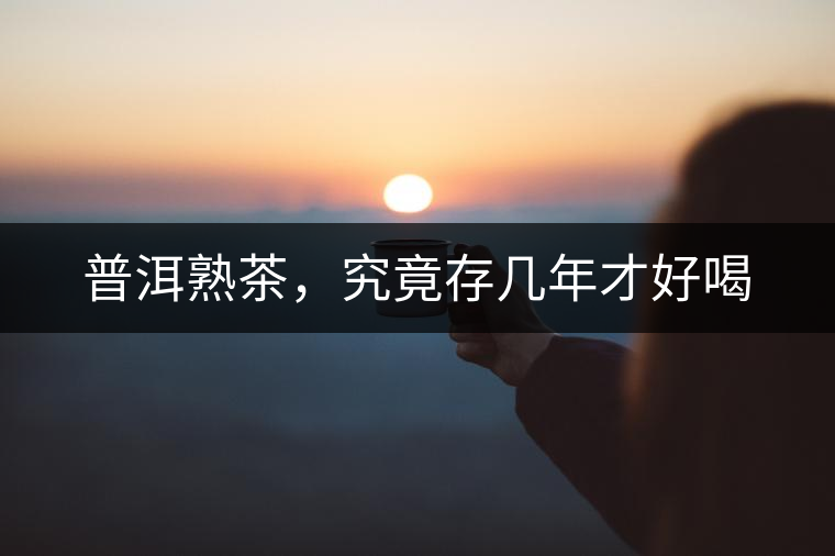 普洱熟茶，究竟存幾年才好喝