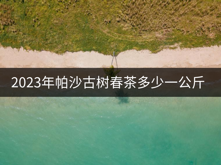 2023年帕沙古樹(shù)春茶多少一公斤？