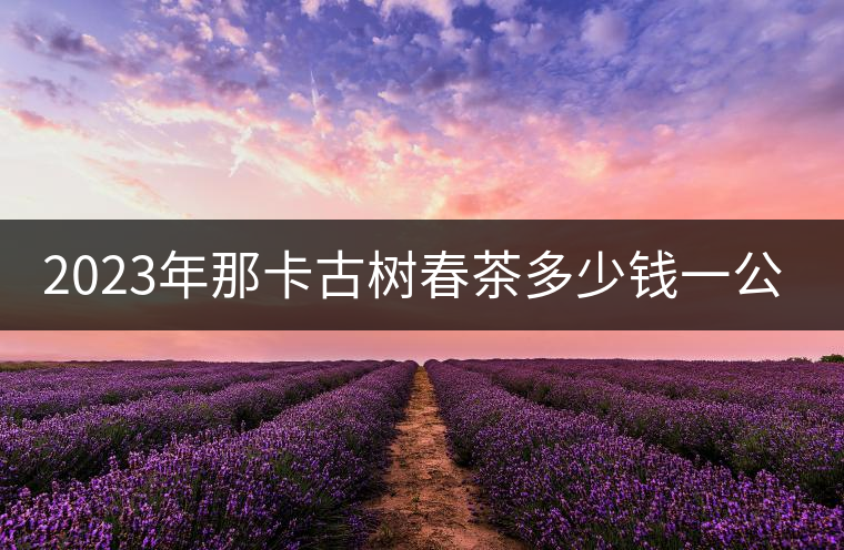 2023年那卡古樹(shù)春茶多少錢一公斤？