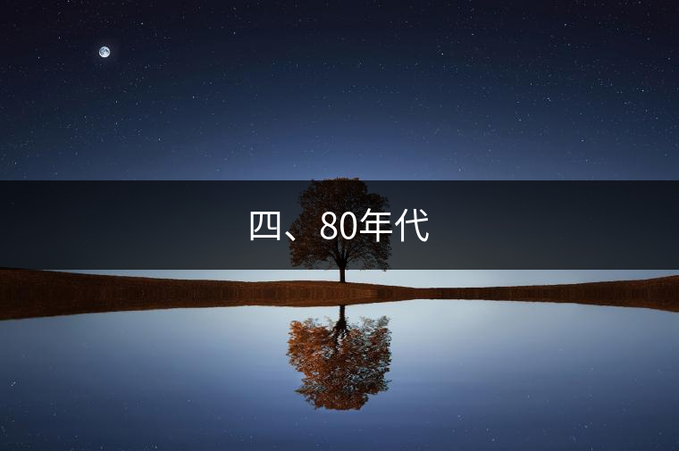 四、80年代