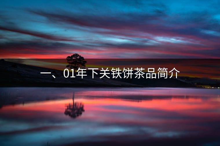 一、01年下關(guān)鐵餅茶品簡介